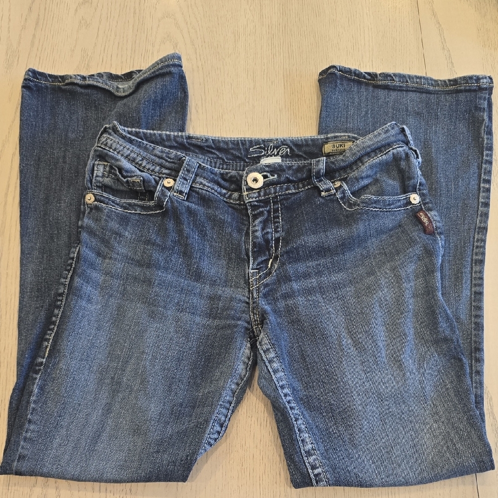 Silver Jeans Women's Boot Cut Blue Denim